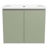 Timberline Nevada 600mm Wall Hung Vanity with Ceramic Countertop
