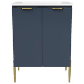 Timberline Nevada 600mm Freestanding Vanity with Ceramic Countertop