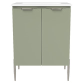 Timberline Nevada 600mm Freestanding Vanity with Ceramic Countertop