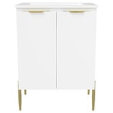 Timberline Nevada 600mm Freestanding Vanity with Ceramic Countertop