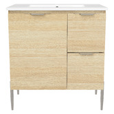 Timberline Nevada 750mm Freestanding Vanity with Ceramic Countertop