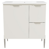 Timberline Nevada 750mm Freestanding Vanity with Ceramic Countertop