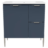 Timberline Nevada 750mm Freestanding Vanity with Ceramic Countertop
