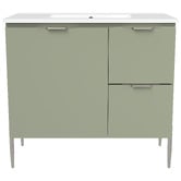 Timberline Nevada 900mm Freestanding Vanity with Ceramic Countertop