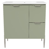 Timberline Nevada 750mm Freestanding Vanity with Ceramic Countertop