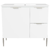 Timberline Nevada 900mm Freestanding Vanity with Ceramic Countertop