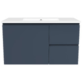 Timberline Nevada 900mm Wall Hung Vanity with Ceramic Countertop