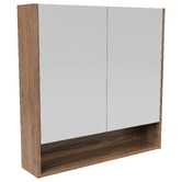 Timberline Sanremo 750mm Mirrored Shaving Cabinet with Open Shelf