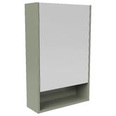 Timberline Sanremo 475mm Mirrored Shaving Cabinet with Open Shelf