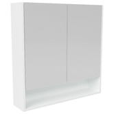 Timberline Sanremo 750mm Mirrored Shaving Cabinet with Open Shelf