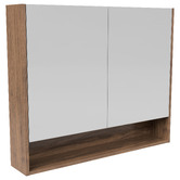 Timberline Sanremo 900mm Mirrored Shaving Cabinet with Open Shelf