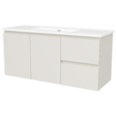 Timberline Florida Ensuite 1000mm Wall Hung Vanity with Ceramic Countertop