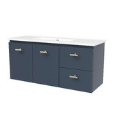 Timberline Florida Ensuite 1000mm Wall Hung Vanity with Ceramic Countertop