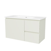 Timberline Florida Ensuite 800mm Wall Hung Vanity with Ceramic Countertop