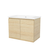 Timberline Florida Ensuite 600mm Wall Hung Vanity with Ceramic Countertop
