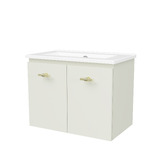 Timberline Florida Ensuite 600mm Wall Hung Vanity with Ceramic Countertop