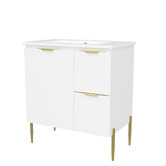 Timberline Nevada 750mm Freestanding Vanity with Ceramic Countertop