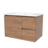 Timberline Nevada 750mm Wall Hung Vanity with Ceramic Countertop