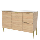 Timberline Nevada 1200mm Freestanding Vanity with Ceramic Countertop