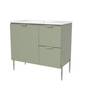 Timberline Nevada 900mm Freestanding Vanity with Ceramic Countertop