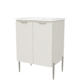 Timberline Nevada 600mm Freestanding Vanity with Ceramic Countertop