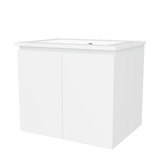 Timberline Nevada 600mm Wall Hung Vanity with Ceramic Countertop