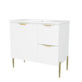 Timberline Nevada 900mm Freestanding Vanity with Ceramic Countertop