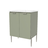 Timberline Nevada 600mm Freestanding Vanity with Ceramic Countertop