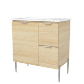 Timberline Nevada 750mm Freestanding Vanity with Ceramic Countertop