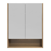 Timberline Sanremo 600mm Mirrored Shaving Cabinet with Open Shelf