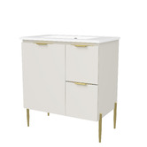 Timberline Nevada 750mm Freestanding Vanity with Ceramic Countertop