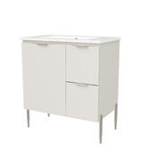 Timberline Nevada 750mm Freestanding Vanity with Ceramic Countertop
