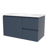 Timberline Nevada 900mm Wall Hung Vanity with Ceramic Countertop