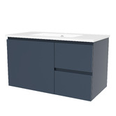 Timberline Nevada 900mm Wall Hung Vanity with Ceramic Countertop