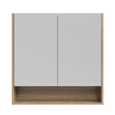 Timberline Sanremo 750mm Mirrored Shaving Cabinet with Open Shelf