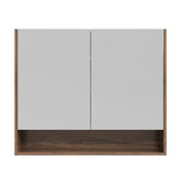 Timberline Sanremo 900mm Mirrored Shaving Cabinet with Open Shelf