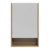 Timberline Sanremo 475mm Mirrored Shaving Cabinet with Open Shelf