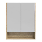 Timberline Sanremo 600mm Mirrored Shaving Cabinet with Open Shelf