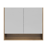 Timberline Sanremo 900mm Mirrored Shaving Cabinet with Open Shelf