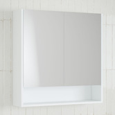 Timberline Sanremo 750mm Mirrored Shaving Cabinet with Open Shelf