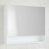 Timberline Sanremo 900mm Mirrored Shaving Cabinet with Open Shelf