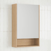Timberline Sanremo 475mm Mirrored Shaving Cabinet with Open Shelf