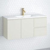 Timberline Florida Ensuite 1000mm Wall Hung Vanity with Ceramic Countertop