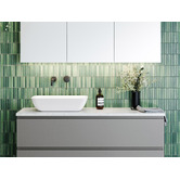 Timberline Bloom 475mm White Gloss Ceramic Above Counter Basin