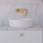 Timberline Allure Diamond 360mm Round Ceramic Above Counter Basin