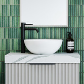 Timberline Jessie 323mm Round Ceramic Above Counter Basin