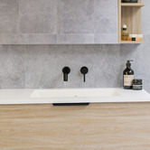 Timberline 530mm White Rectangular Ceramic Undermount Basin