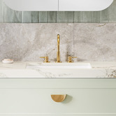 Timberline 530mm White Rectangular Ceramic Undermount Basin