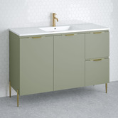 Timberline Nevada 1200mm Freestanding Vanity with Ceramic Countertop