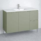 Timberline Nevada 1200mm Freestanding Vanity with Ceramic Countertop